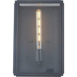 MINS Familio Industrial Wall Sconces, Vintage Glass Wall Light Fixture with E26